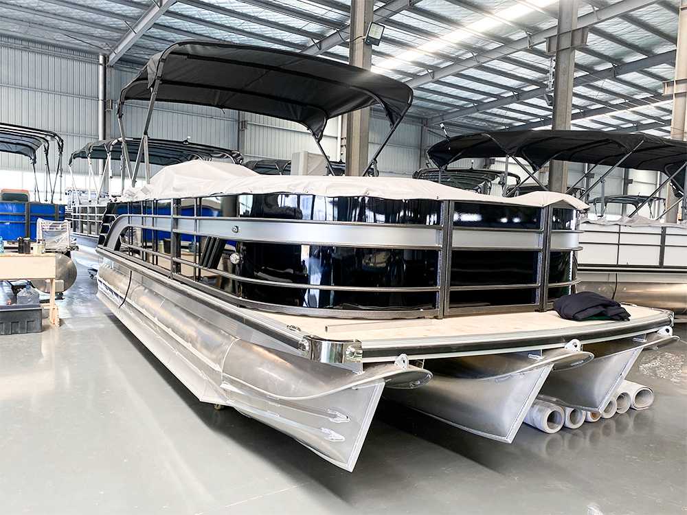 25ft Sport Tritoon Pnotoon Boat Buy Double deck, Sport Pontoon Boat